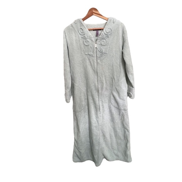 StanHerman Green Long Sleeve Robe Size S - Picture 3 of 9